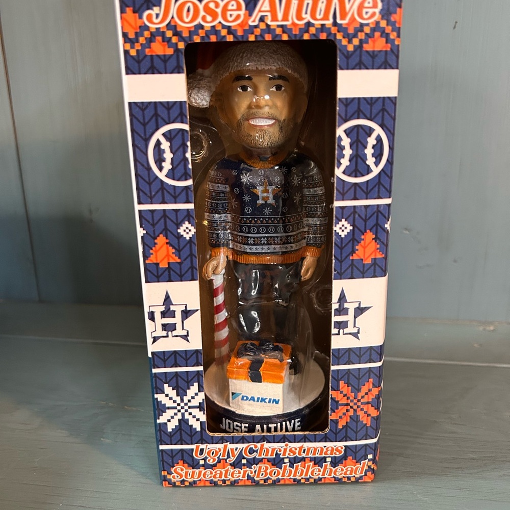 MLB Houston Astros Festive Bobblehead - Blue and Orange “Jose Altuve” 7/24/25